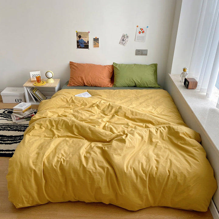 Rynx Earth Tones Color Combination Bedding Set