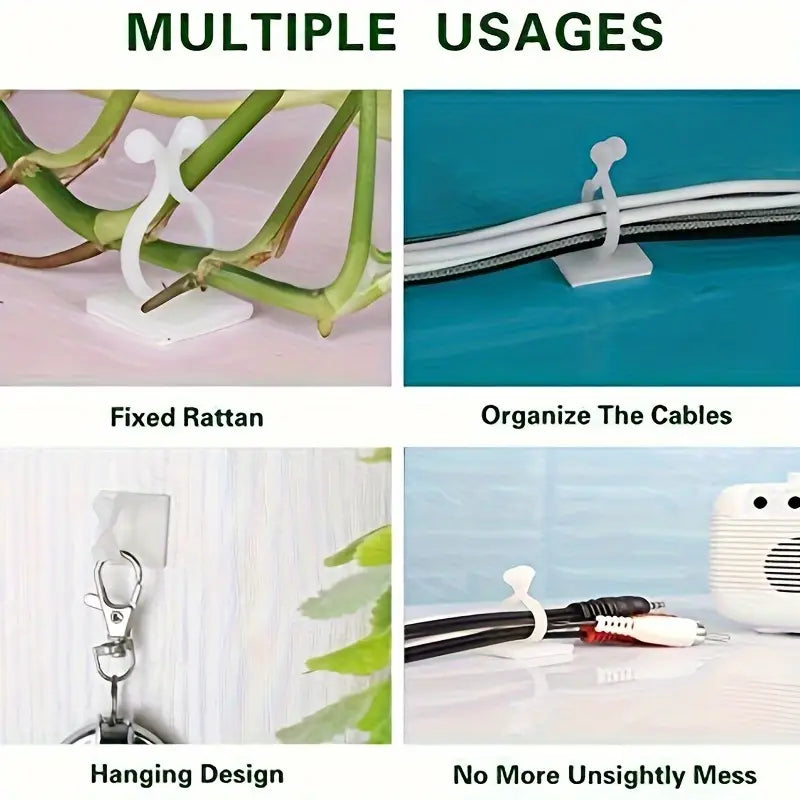 Lisslune | Climbing Wall Mounting Clips – Practical Plant Holders for Wall Decoration