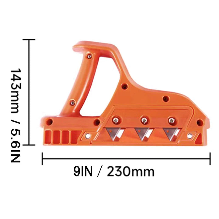 Lisslune | Gypsum Board Hand Plane Drywall Edge Chamfer Woodworking Hand Tool