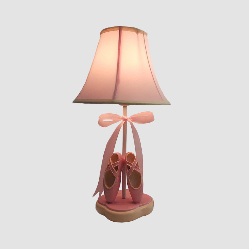 Lisslune | BalletBloom – Pink children's bedside lamp with ribbon charm