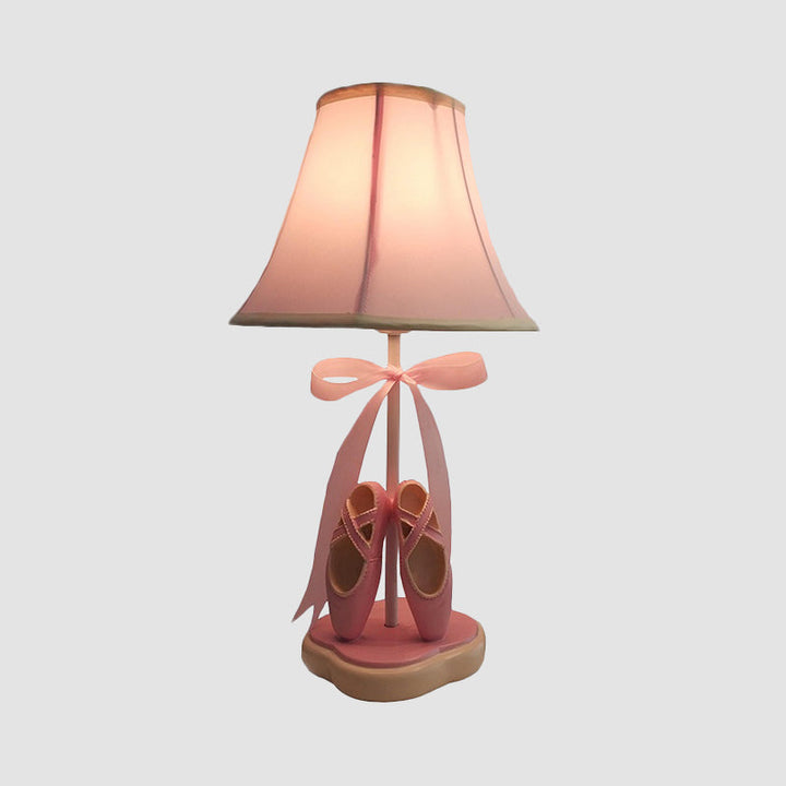 Lisslune | BalletBloom – Pink children's bedside lamp with ribbon charm