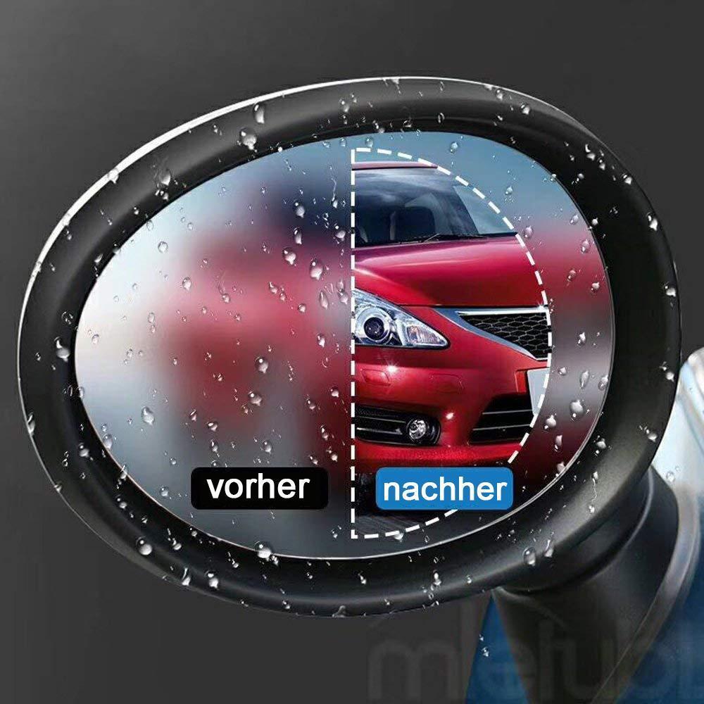 Lisslune | Car rearview mirror protective film, rainproof film, highly rainproof, anti-fog, clear visibility-2pcs