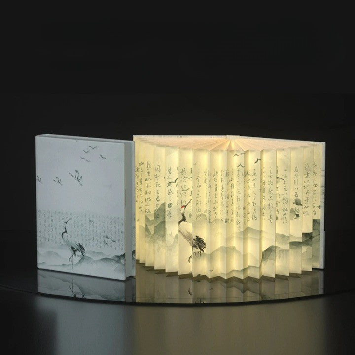 Lisslune | Story Teller Artistic Foldable Book Desk Night Lamp