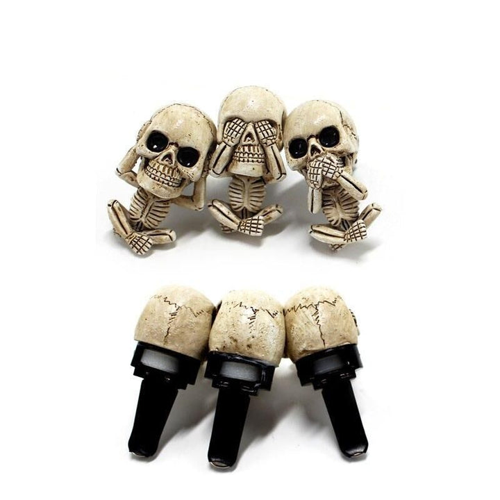 Lisslune | Creative Car Air Purifier Resin Skull For Car Air Conditioning