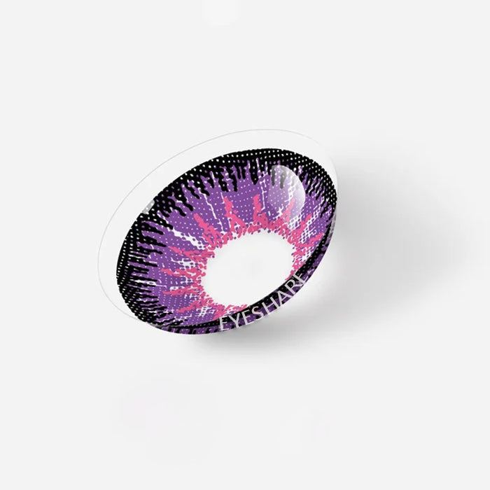 Rynx Cosplay AYY Purple 14.5mm 1 Pair | 1 Year