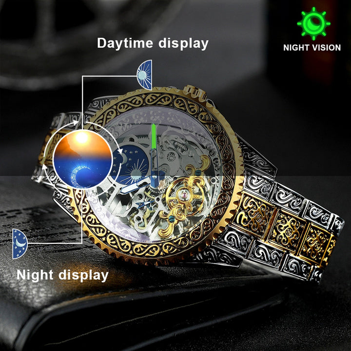 Lisslune | Vintage Moon Automatic Tourbillon Watch