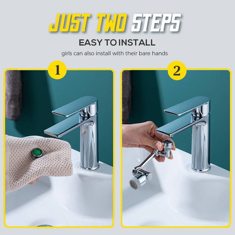 Lisslune | Rotatable multifunctional extension faucet