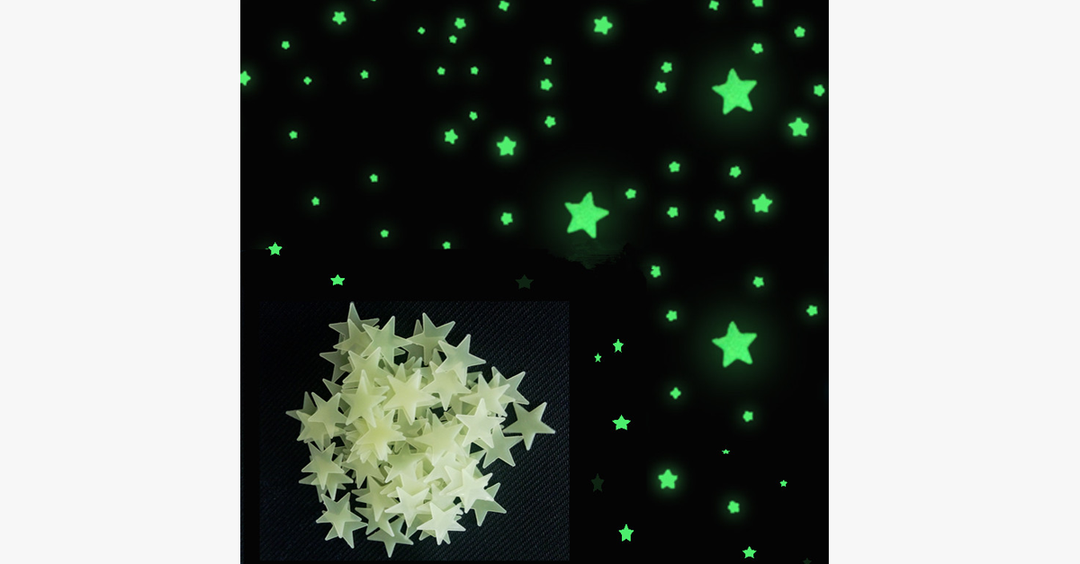 Lisslune | Bright Fluorescent Wall Stickers
