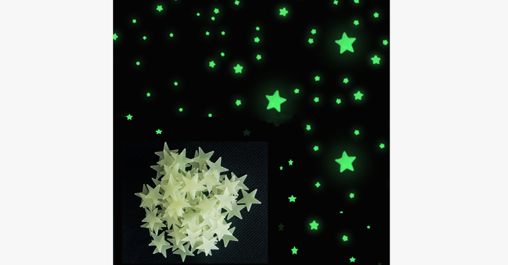 Lisslune | Bright Fluorescent Wall Stickers