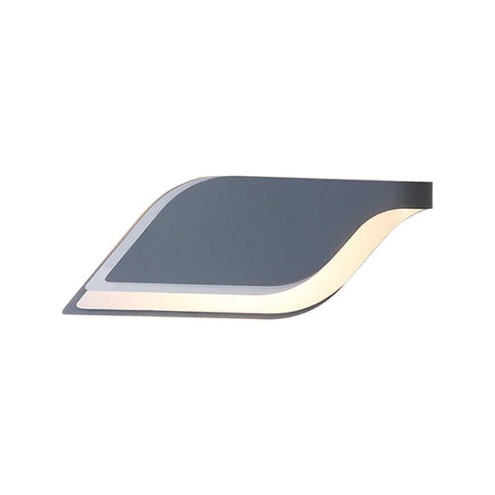 Lisslune | Leaf Wall Lamp Nordic Metal 1 Light Wall Sconce in Yellow/Gray/Green