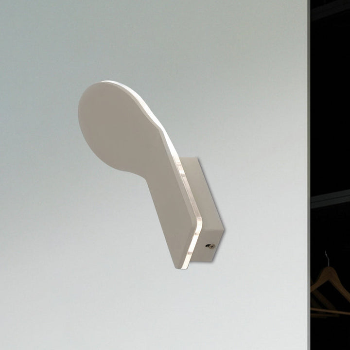 Lisslune | Bend Wall Lamp Modern Style Aluminum LED White Surface Wall Lamp in White/Natural/Warm Light