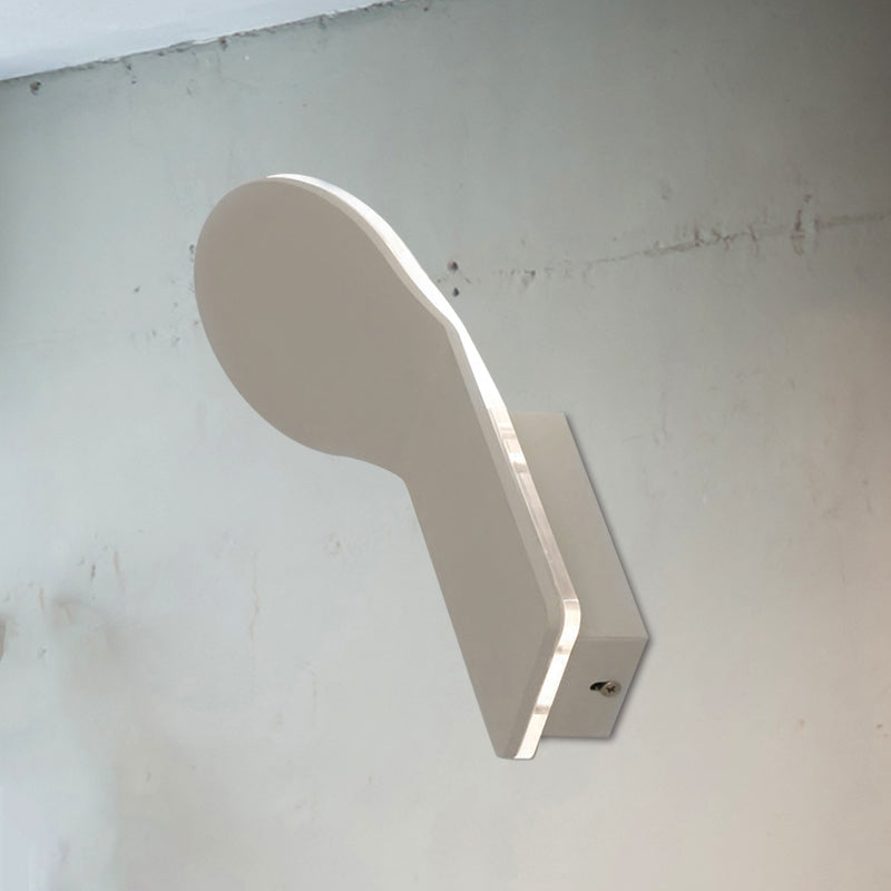 Lisslune | Bend Wall Lamp Modern Style Aluminum LED White Surface Wall Lamp in White/Natural/Warm Light