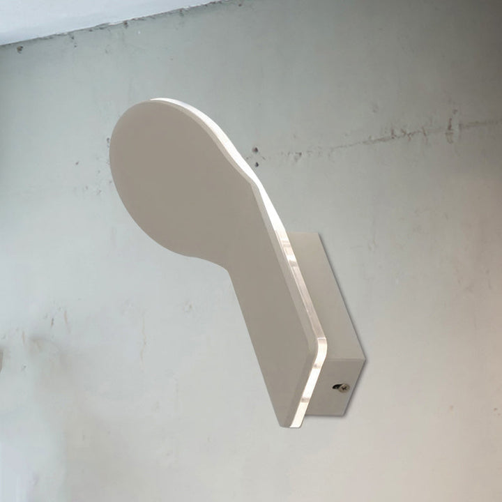 Lisslune | Bend Wall Lamp Modern Style Aluminum LED White Surface Wall Lamp in White/Natural/Warm Light