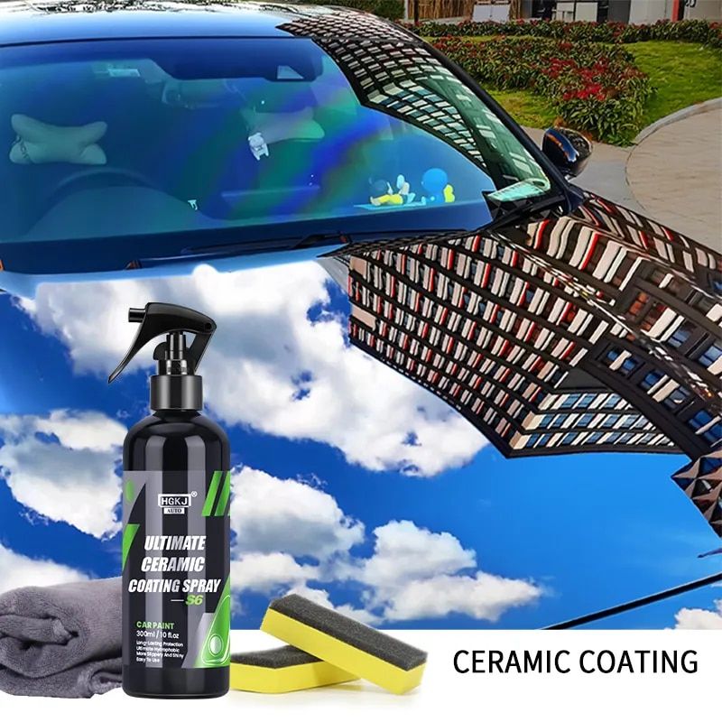 Lisslune | Fast Detailing Ceramic Coating Spray with Nano Hydrophobic Polymer