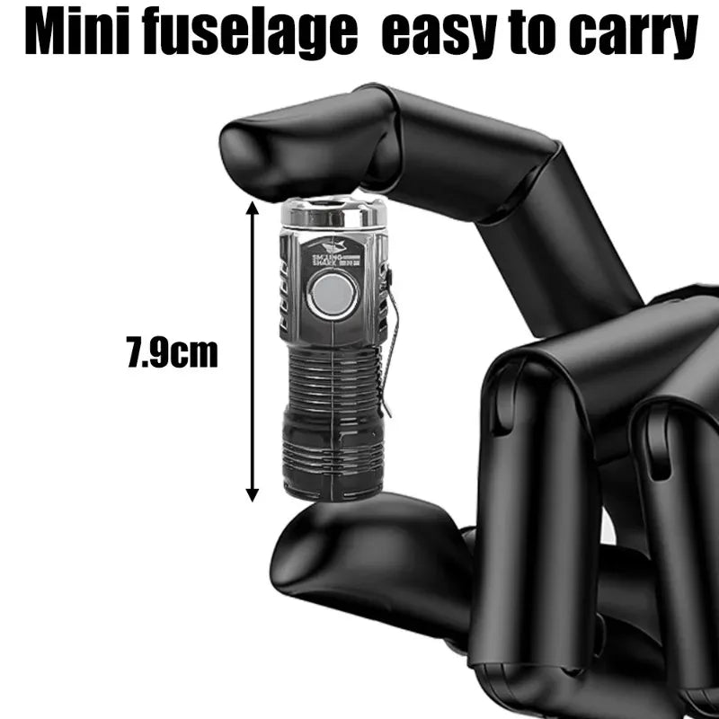 Lisslune | Mini powerful LED flashlight, light up your way anytime, anywhere