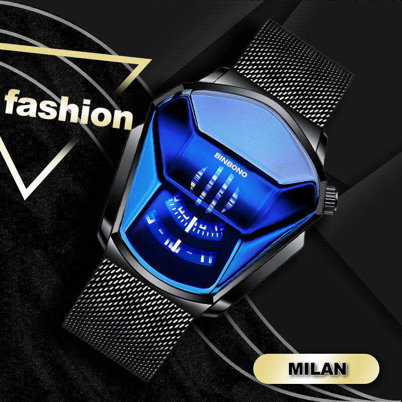 Lisslune | Men's Diamond Style Quartz Watch