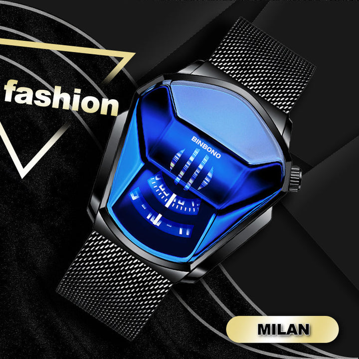 Lisslune | Men's Diamond Style Quartz Watch
