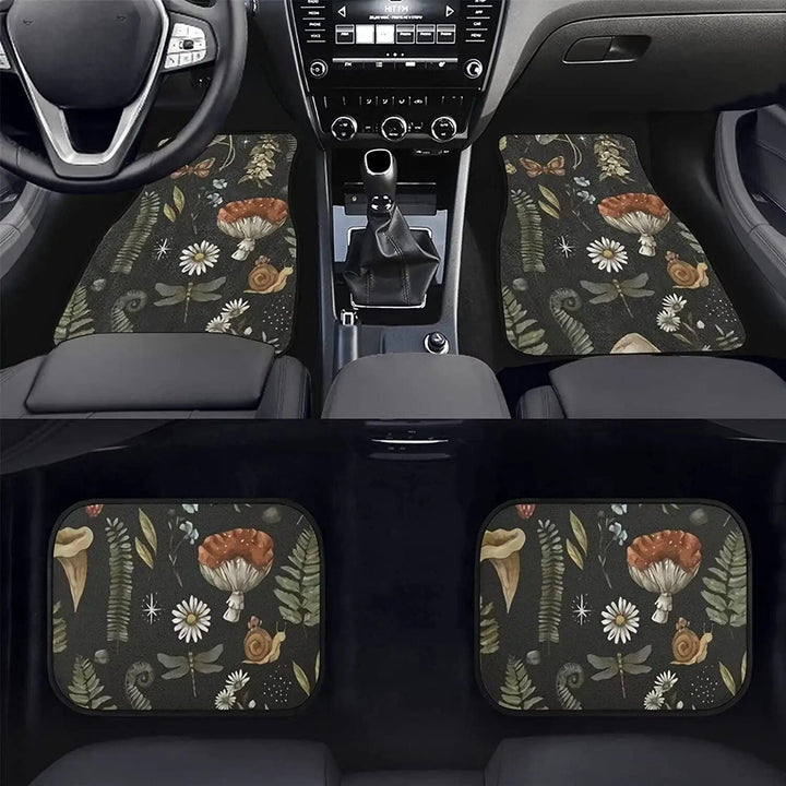 Lisslune | Universal Mushroom Design Car Mats
