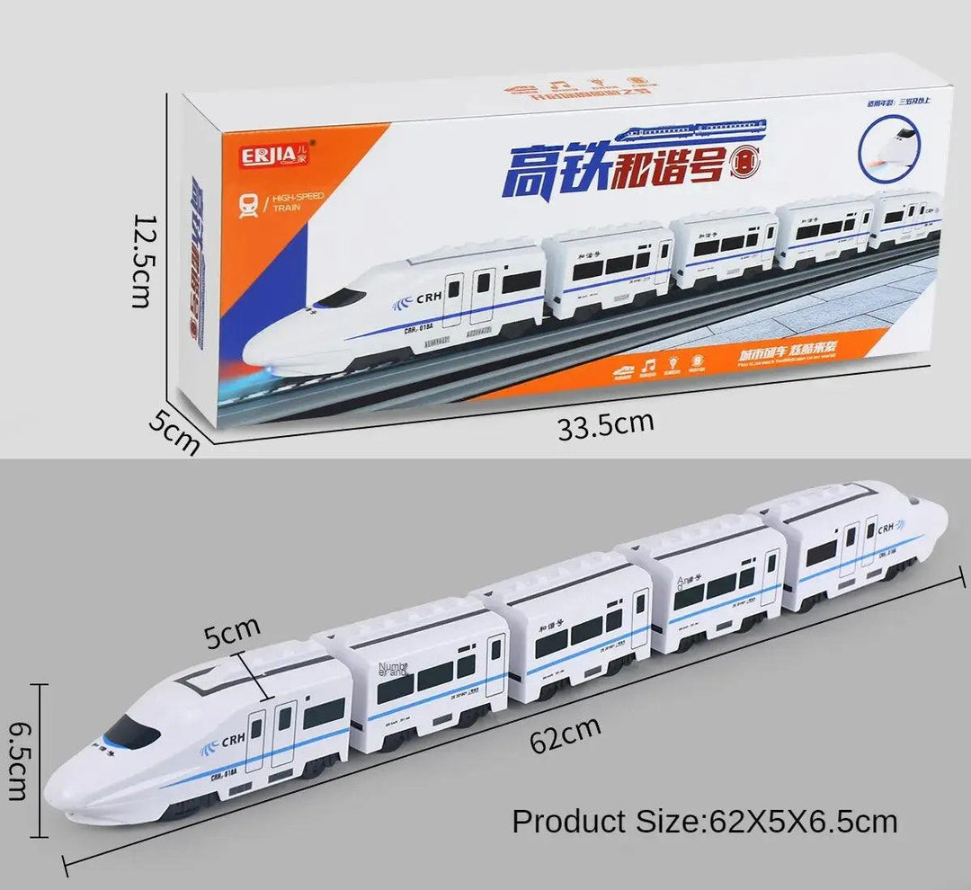 Lisslune | Electric Harmony Express Train Set - Premium Railway Experience for Junior Engineers