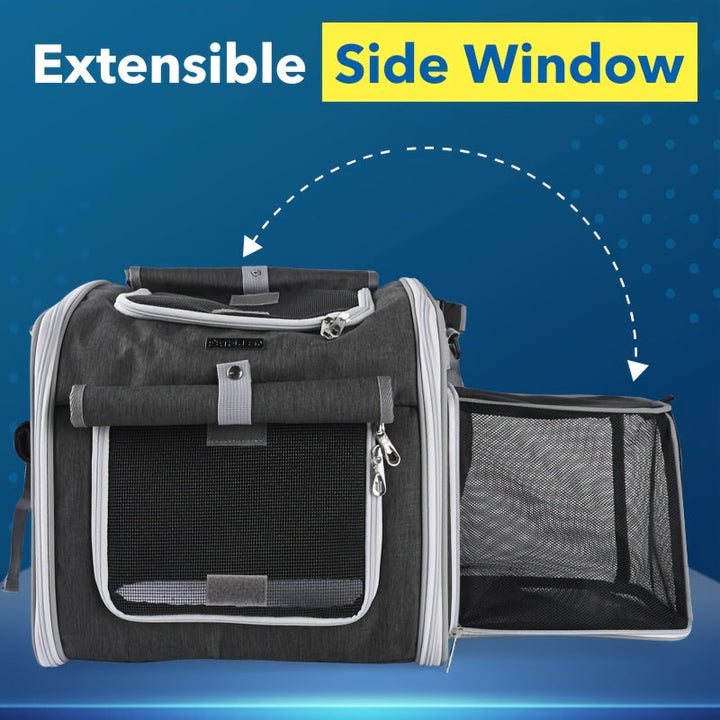 Lisslune | Expandable Pet Bike Basket – Comfortable & Safe Bicycle Carrier for Small Dogs and Cats