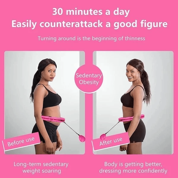 Lisslune | Smart Weighted Fit Hoop- Loss Fast fat burning!-