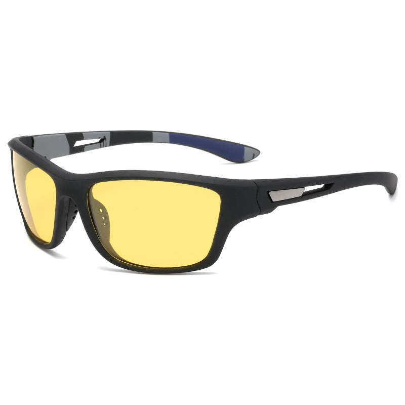 Lisslune | Sports Sunglasses for Men – Polarized with UV400 Protection – VisionX Pro