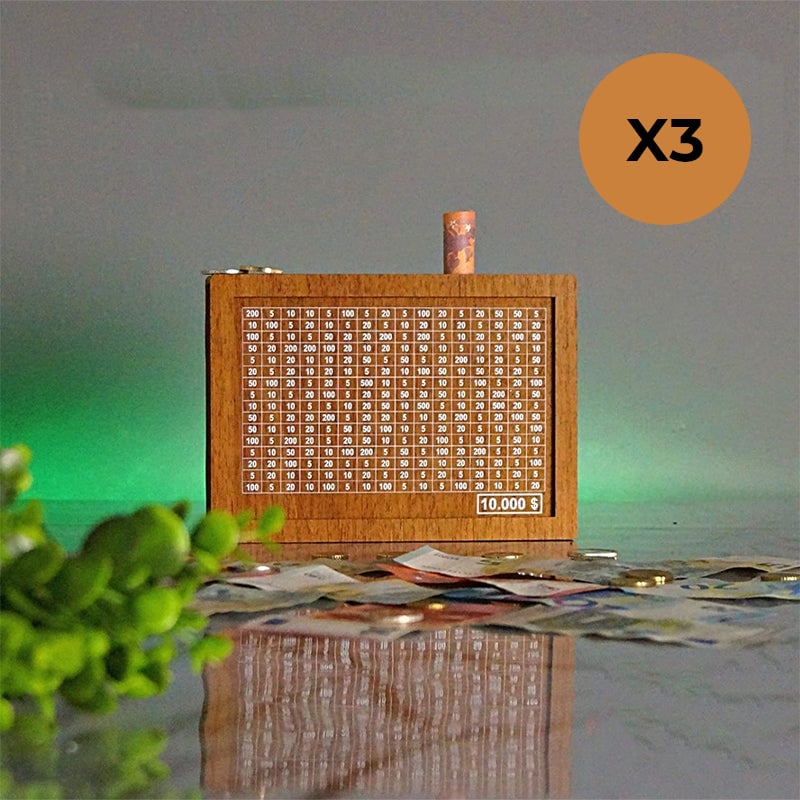 Lisslune | Wooden box with engraved figures