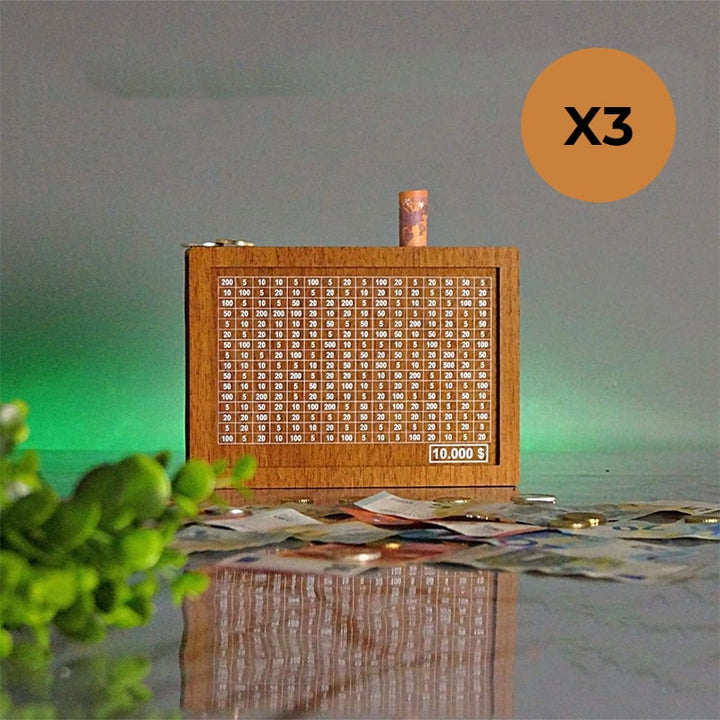 Lisslune | Wooden box with engraved figures
