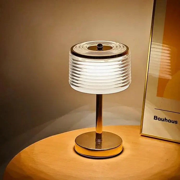 Lisslune | LumaRing - Stylish Table Lamp with Clean Lines