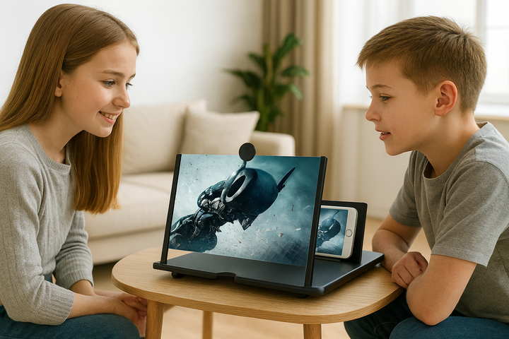 Lisslune | Foldable HD screen magnifier for smartphones