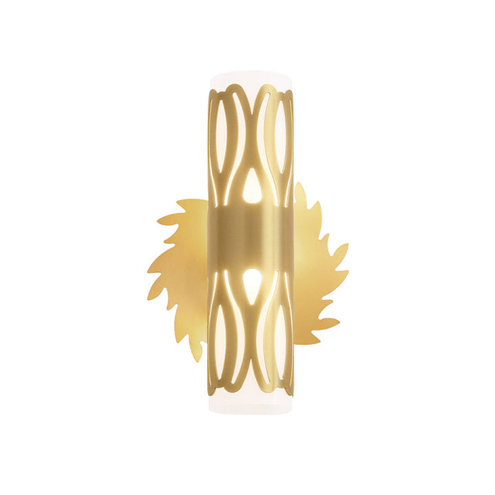 Skørter | Cylinder Bed Nightstand Wall Lamp Contemporary Metal LED Brass Wall Lamp Fixture