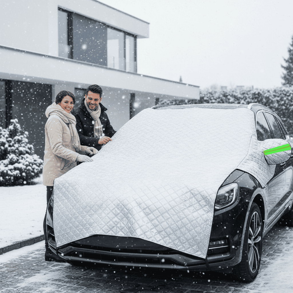 Lisslune | All-weather windshield protection for frost, snow, and sun