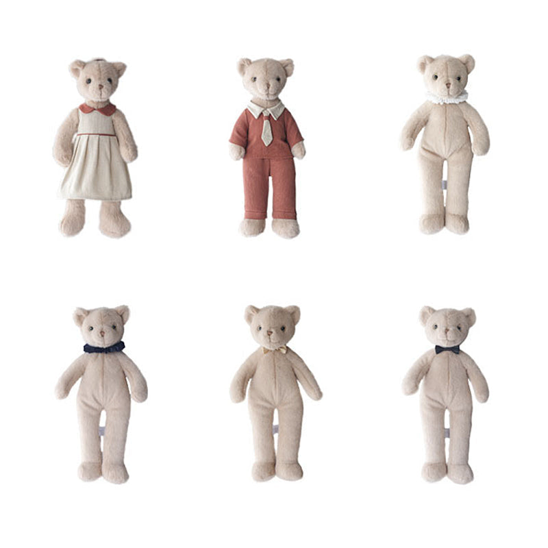 Lisslune | Roman Holiday Collection Disrobed Bear Toy