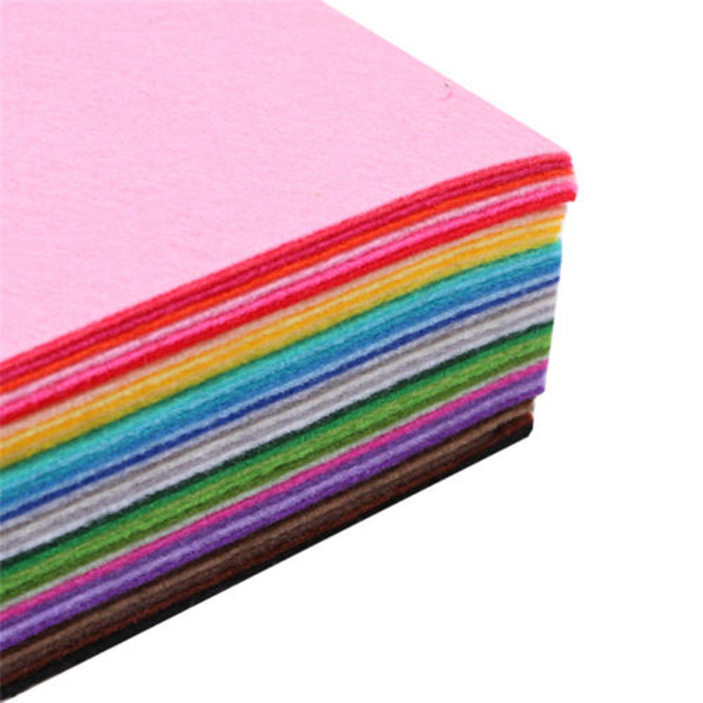 Lisslune | Colorful 40-piece fleece felt crafting set for creative DIY projects