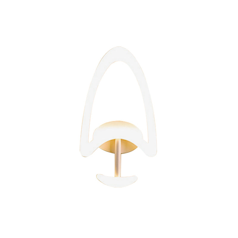 Lisslune | Minimalistic Tree-Shaped Acrylic Wall Lamp LED Wall Light for Warm/White Light for Bedroom