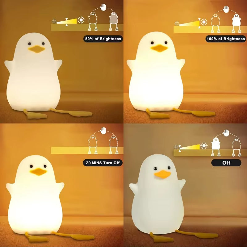 Lisslune | Charming Duck Soft Glow LED Desk Lamp