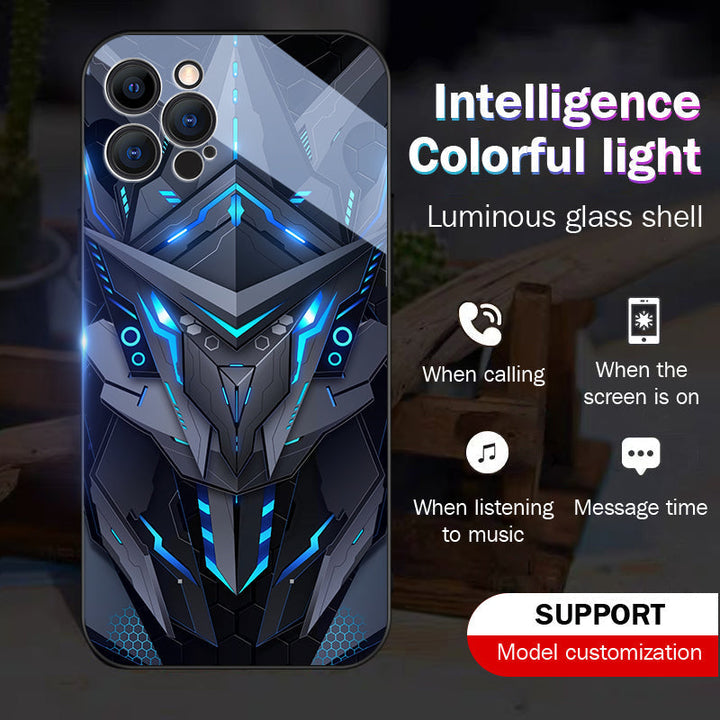Lisslune | Cool Mecha Apple Smart Flash Phone Case