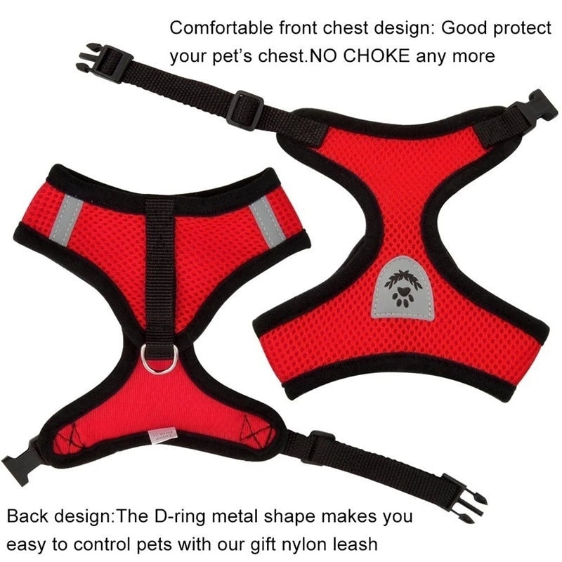 Lisslune | Adjustable vest pet harness