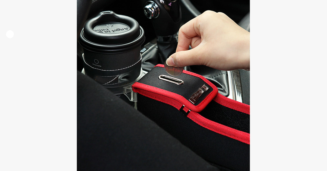 Lisslune | Posh and Trendy Slot Storage Box for Car Seat