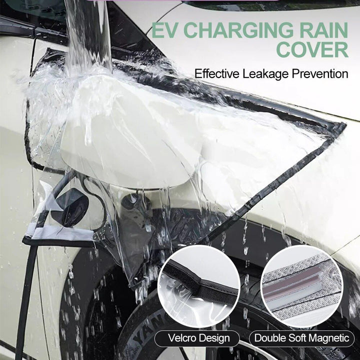Lisslune | Universal Magnetic EV Charger Port Cover - Waterproof & Dustproof Protection