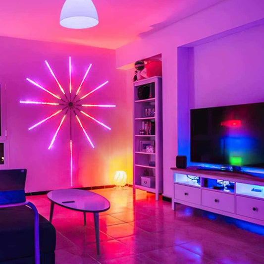 Lisslune | GlowArt Smart LED Wall Light with Remote Control and DIY Light Settings