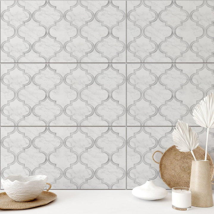 Lisslune | Metropolitan Chic Brick Wall Decal: Define your space with urban glamour