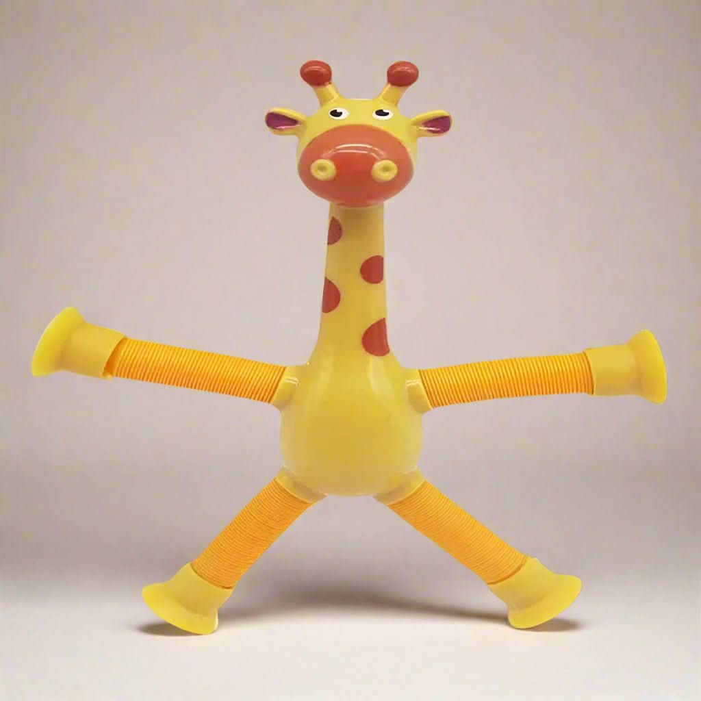 Lisslune | FlexiGiraffe – Expandable suction cup toy for creative children