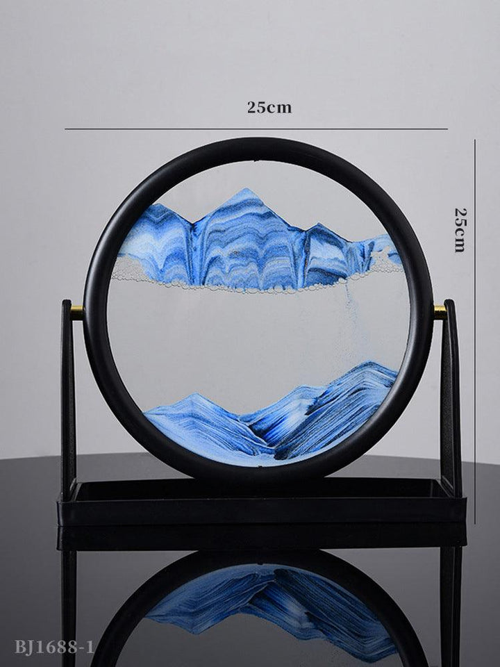 Lisslune | Fascinating 3D glass water sand art for a tranquil environment