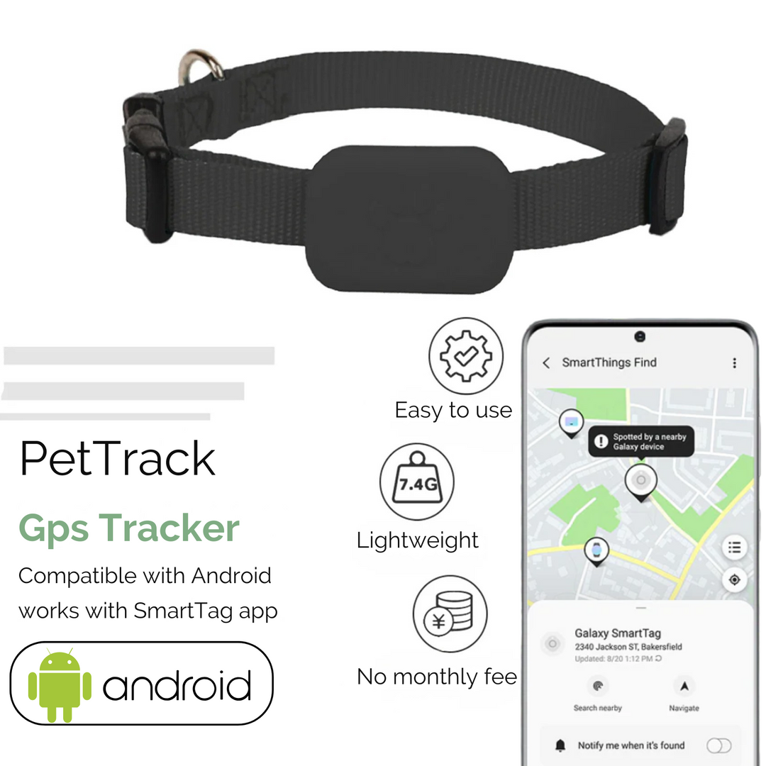 Lisslune | AnimalTracker Mini – Smart Dog and Cat Bluetooth Collar Tracker