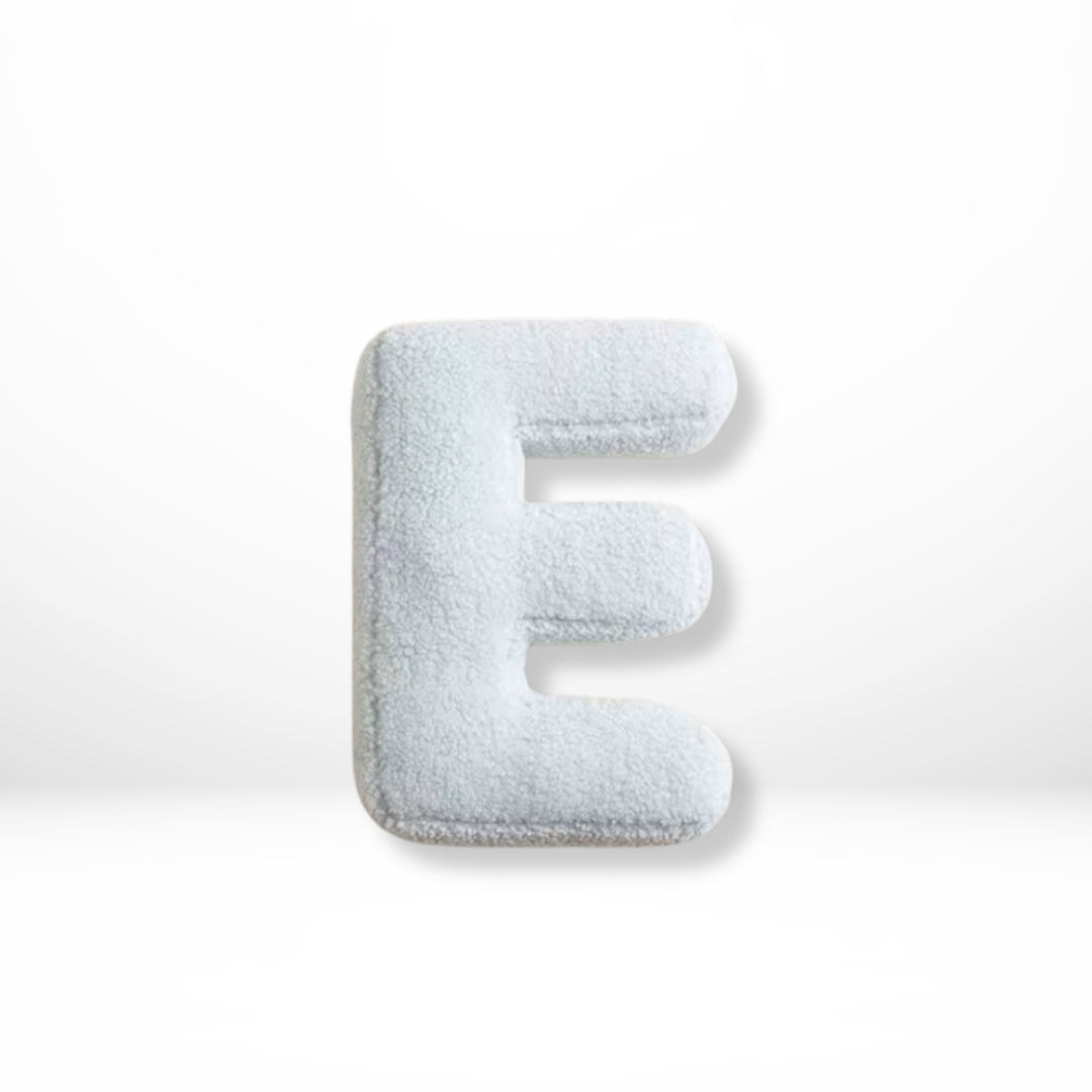Lisslune | Alphabet Cushion Velura – Soft Velvet Decorative Cushion in Every Letter of the Alphabet