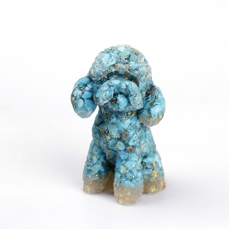 Lisslune | Frendorf Natural Crystal Poodle Gemstone Decoration