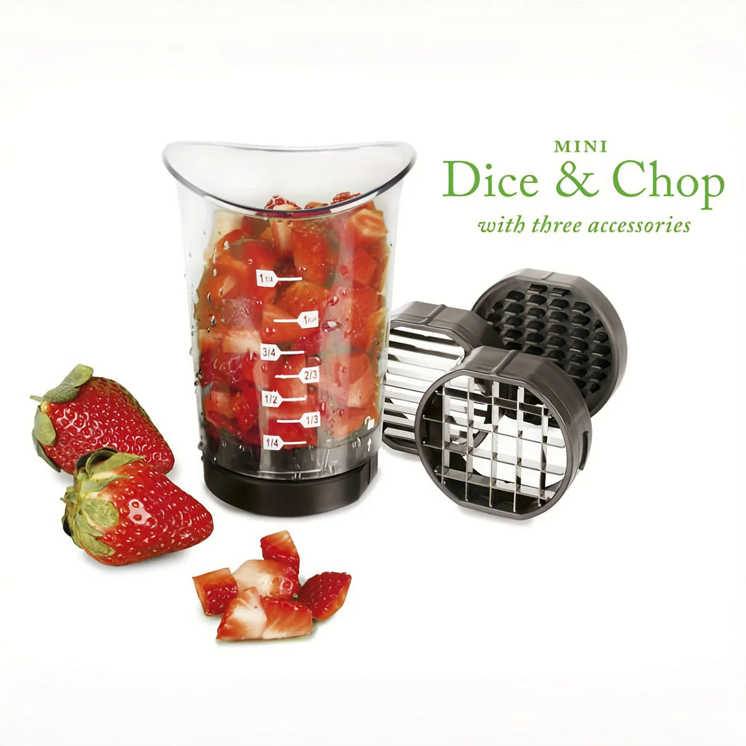 Lisslune | 3-in-1 Manual Vegetable Chopper