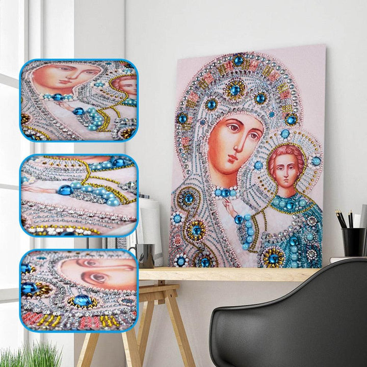 Lisslune | Crystal Diamond Painting Kit with different shapes for artistic brilliance