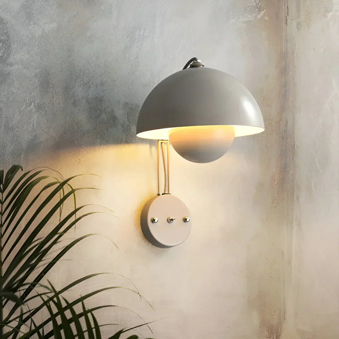 Lisslune | BudLume - Mushroom Light Cozy Scandinavian Wall Lamp
